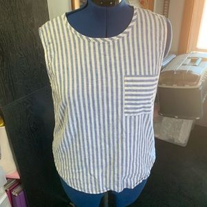 J crew striped tank